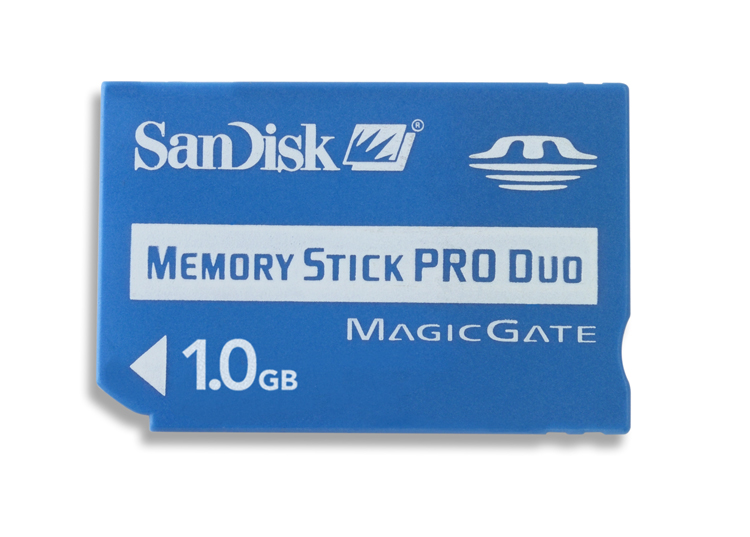 Sony 1GB Memory Stick PRO Duo Card 